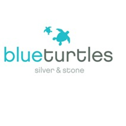 Blue Turtles silver and stone