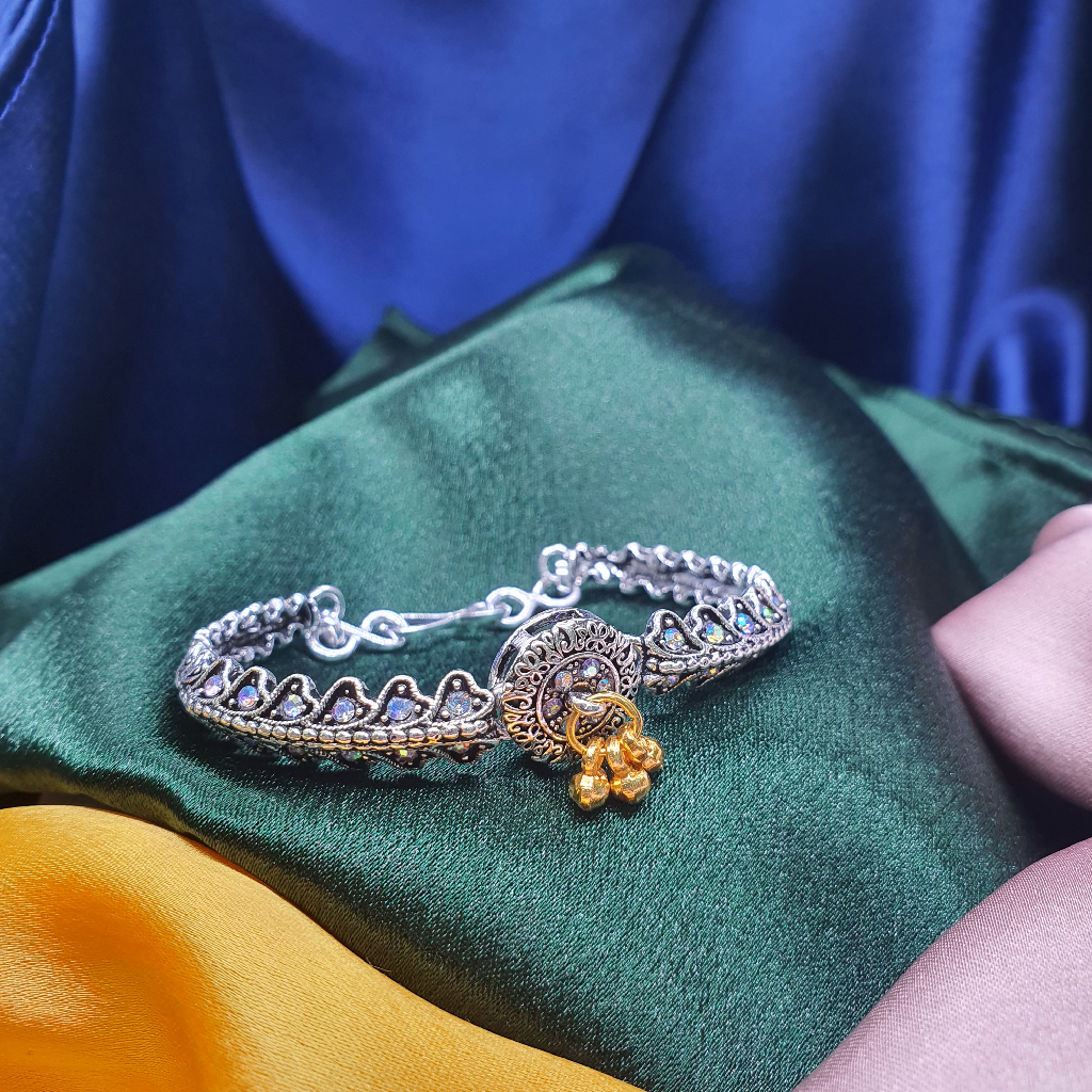 Showroom of Silver fancy design srimant rakhdi Jewelxy 237393