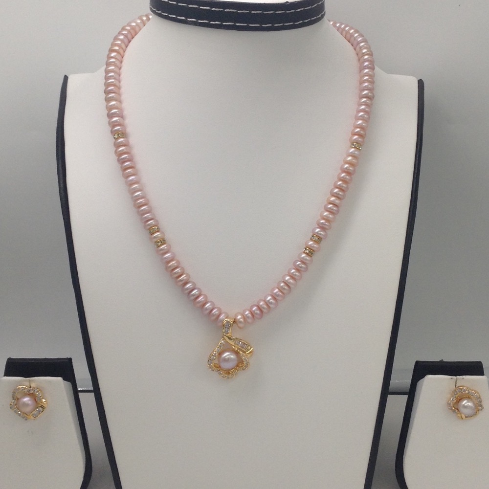 Pearl Pendant Necklace, Rose Gold Necklace, | Bridal Necklace – AMYO Bridal