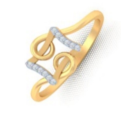 Square Shape Design Diamond ring