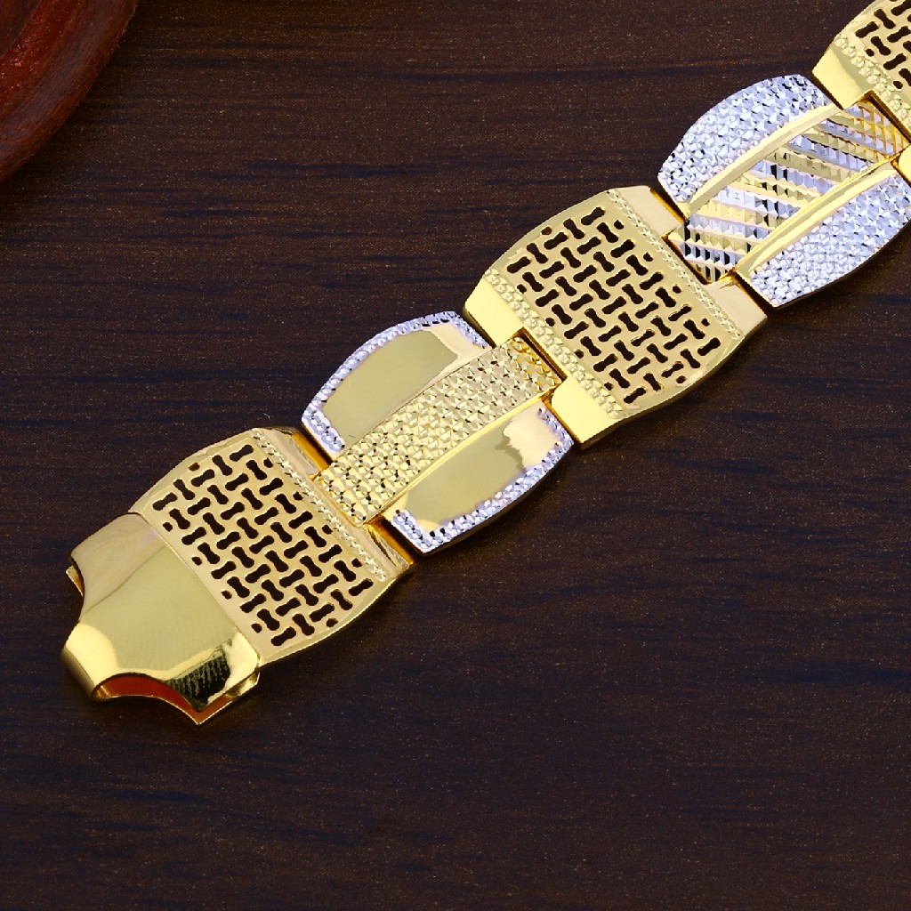 Mens Casting Gold 916 Bracelet-MPB128