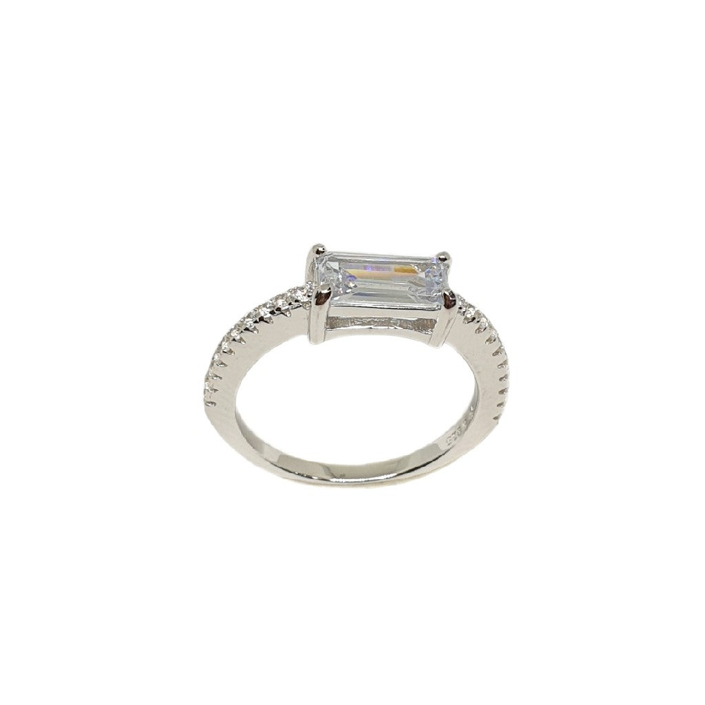 925 Sterling Silver Modern Ring MGA - LRS3481