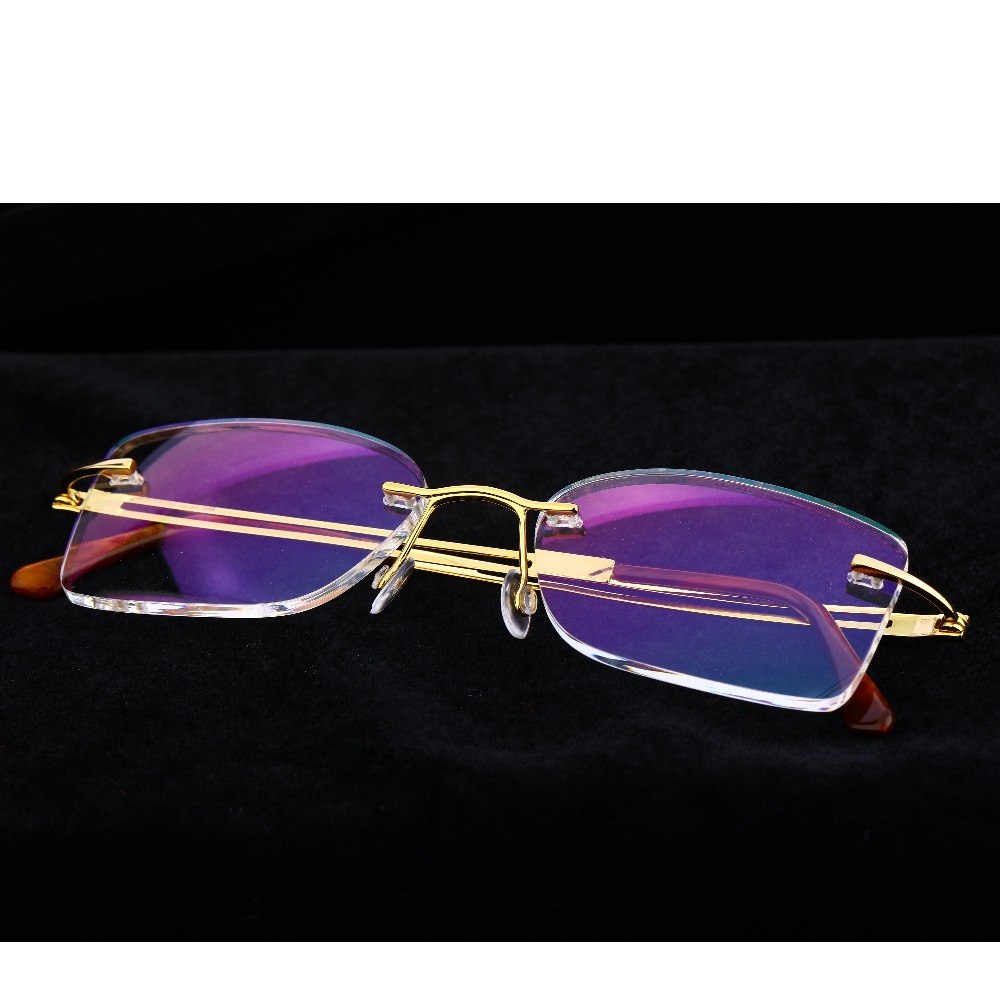 750 Gold gorgeous mens spectacle s45