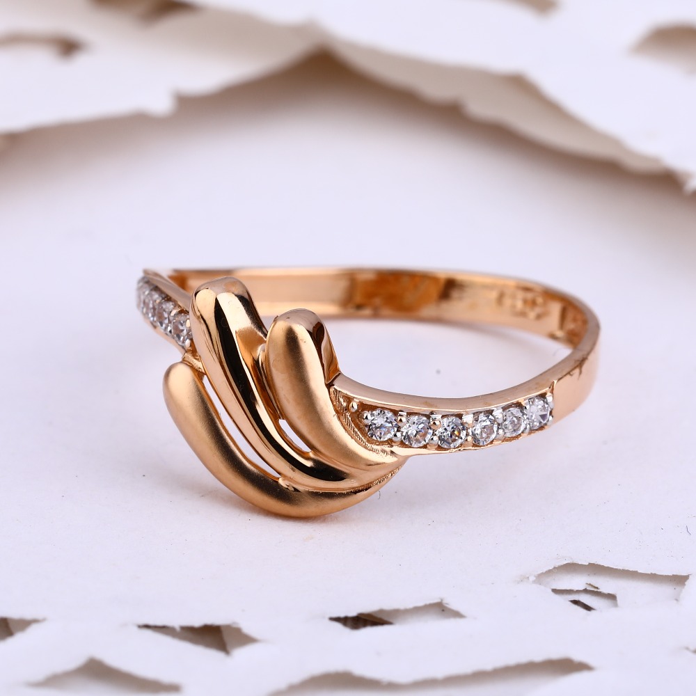 18KT Rose Gold exclusive Women's Ring RLR613
