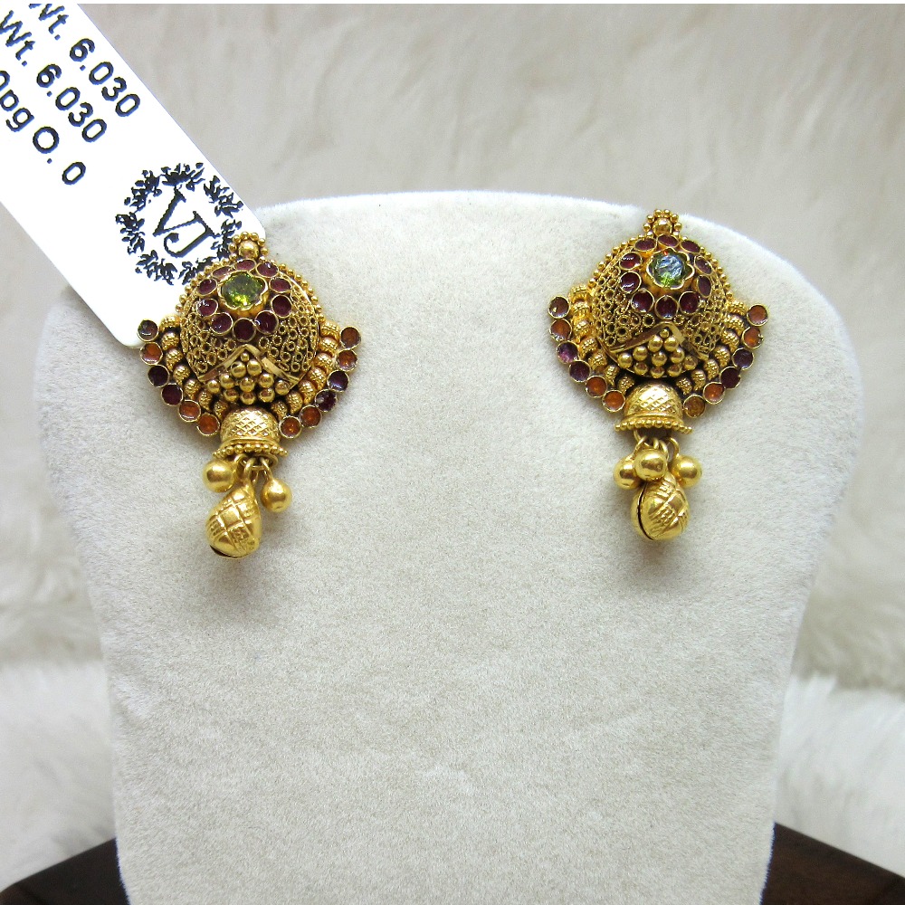 Gold Antique Earring