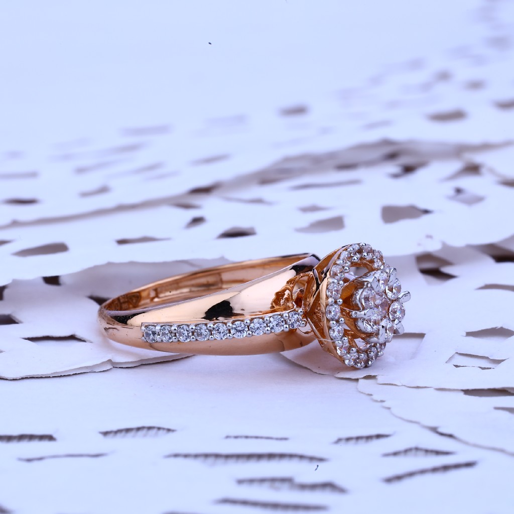 Ladies Rose Gold Fancy Ring-RLR136