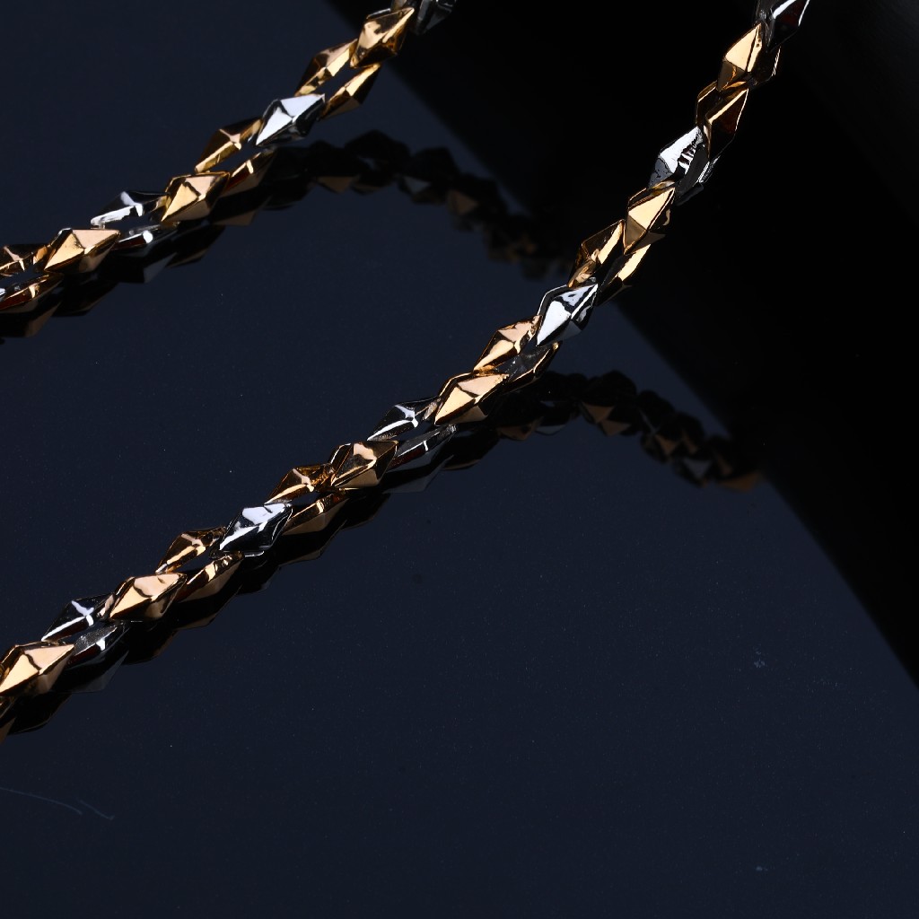 Mens Exclusive Rose Gold Designer 18K Chain-RMC13