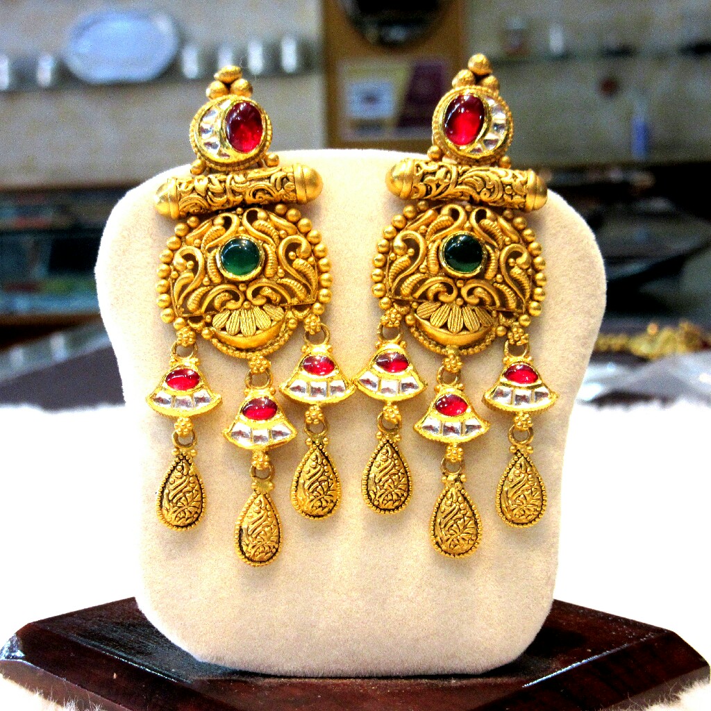 Jhumka Earring Latest Jhumka Designs In Gold 2018 Gold Jhumka