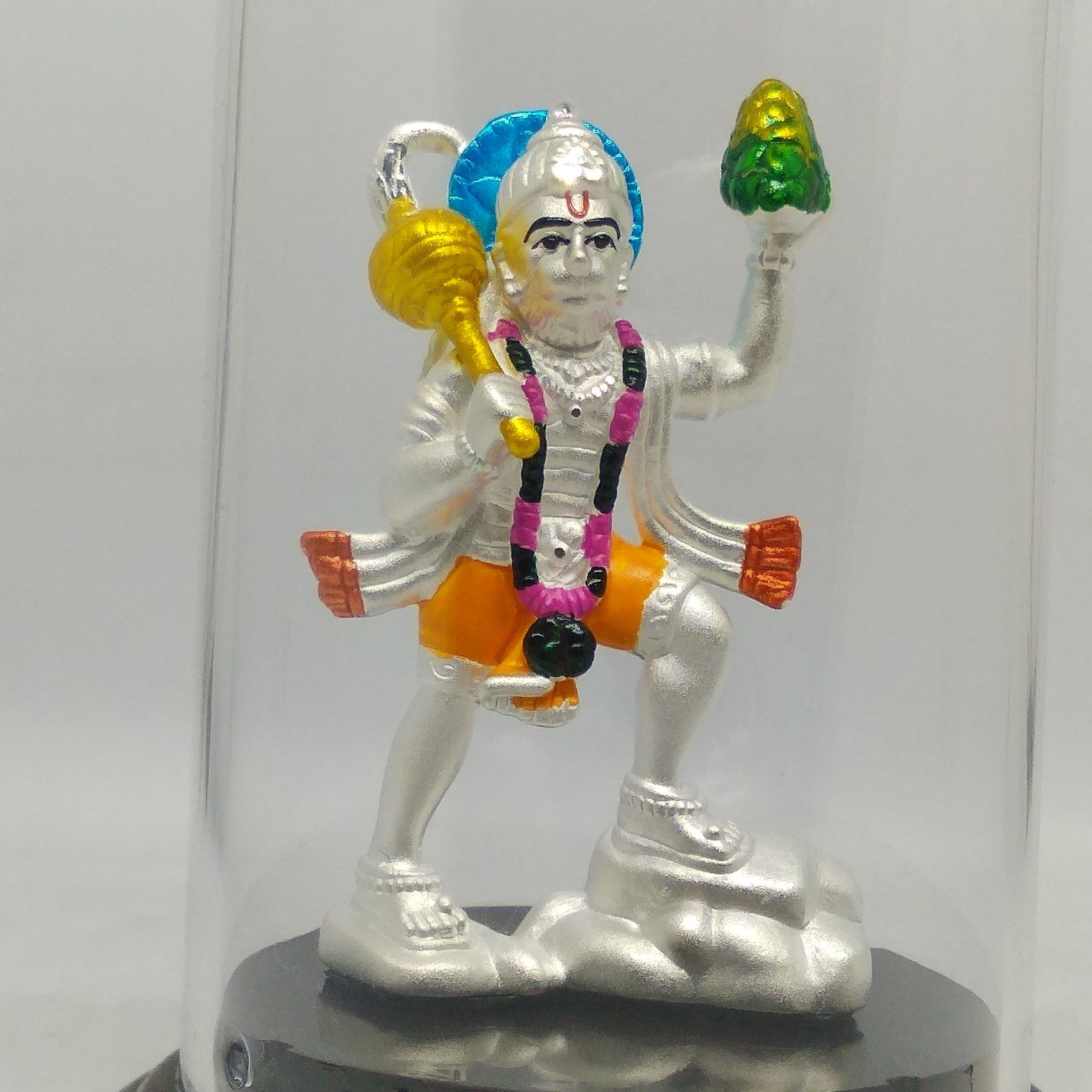 999 silver hanumanji murti