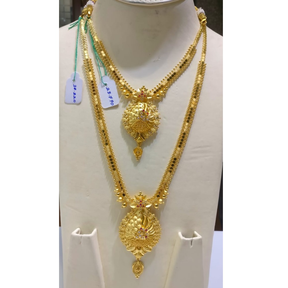 916 gold attractive necklace sbj-0321