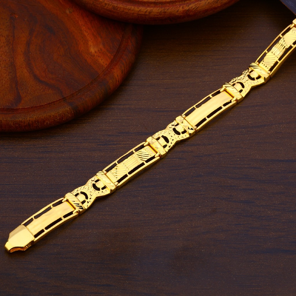 916 Gold Mens Designer Bracelet MPB214