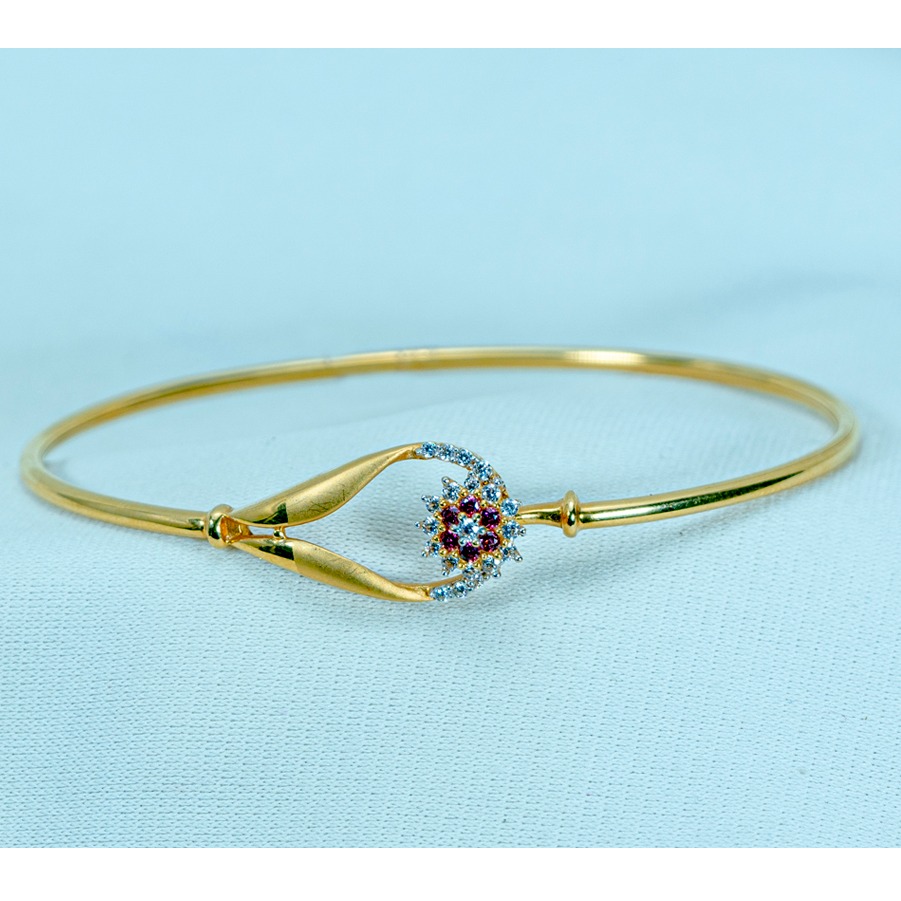 916 gold pink stone Bracelet lb-548