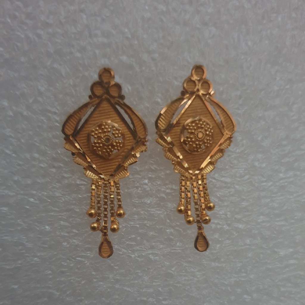 rajwadi earrings gold