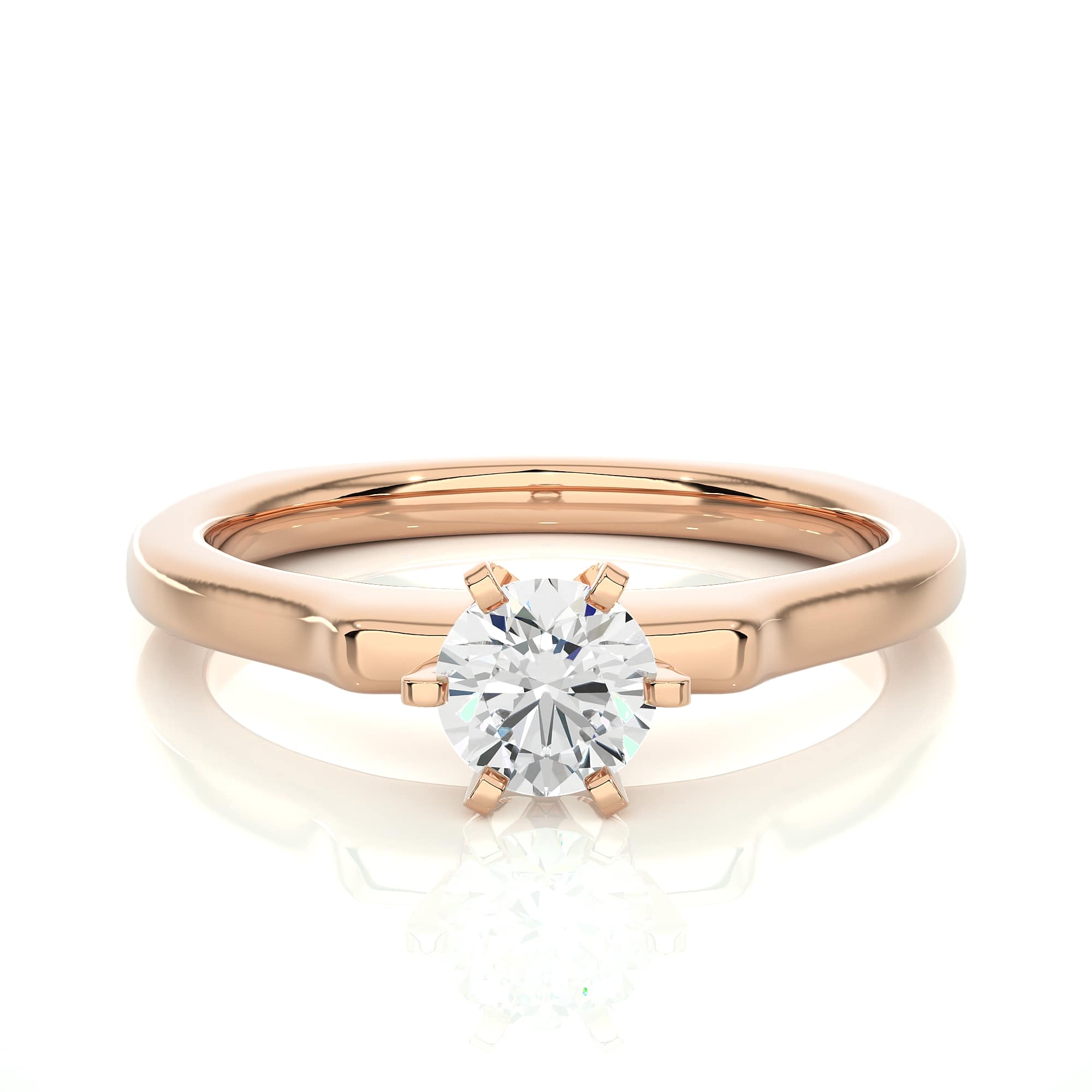 Solitaire Ring 18K Gold