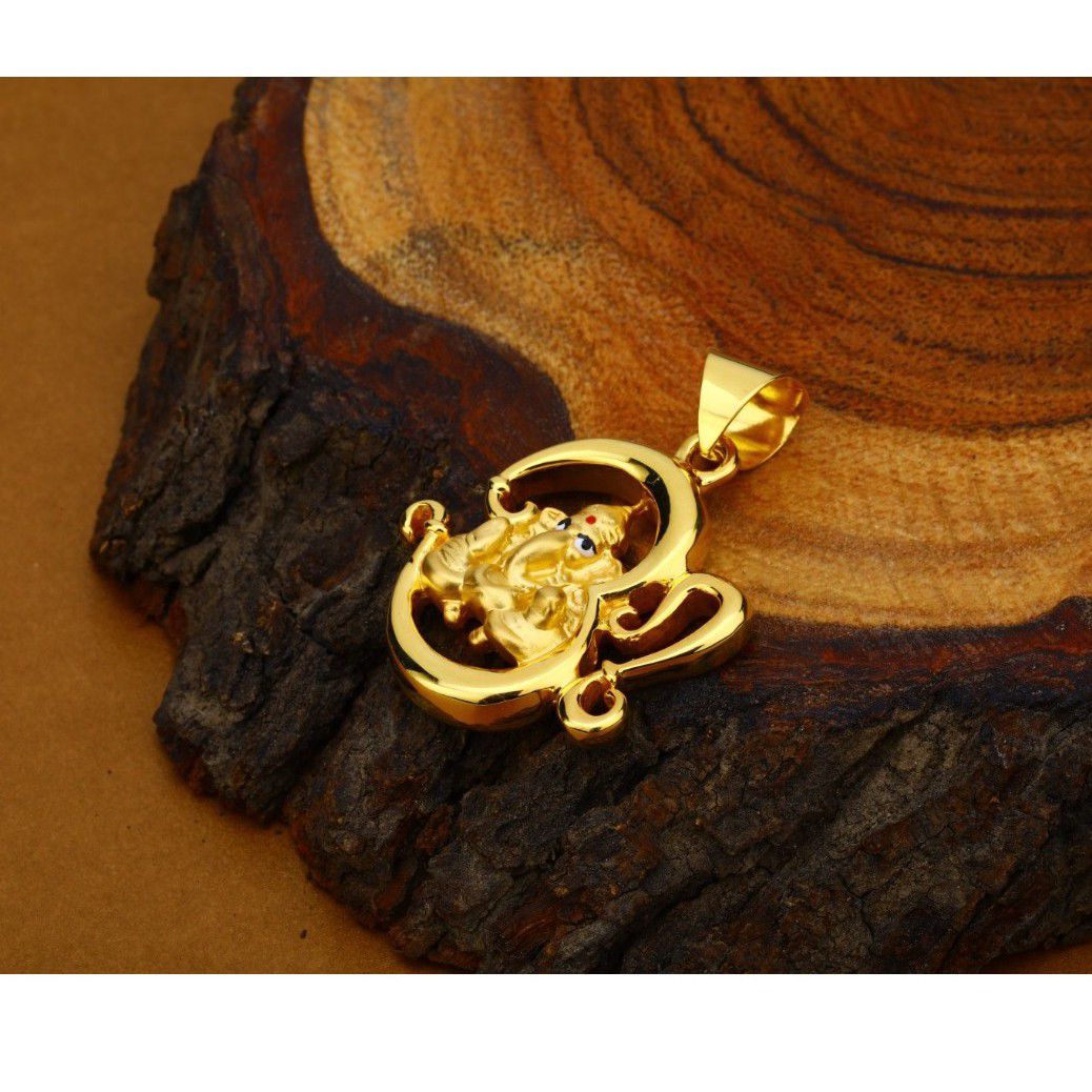 Ganpati locket hot sale in gold