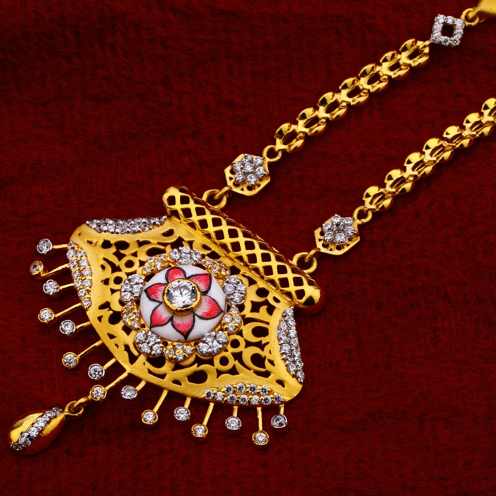 916 Gold  Ladies    Chain Necklace CN153