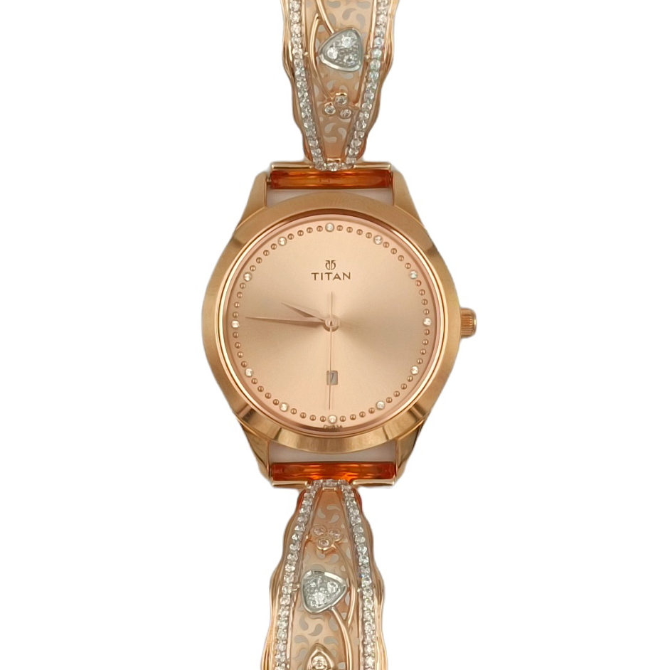 18K Rose Gold Lady Watch