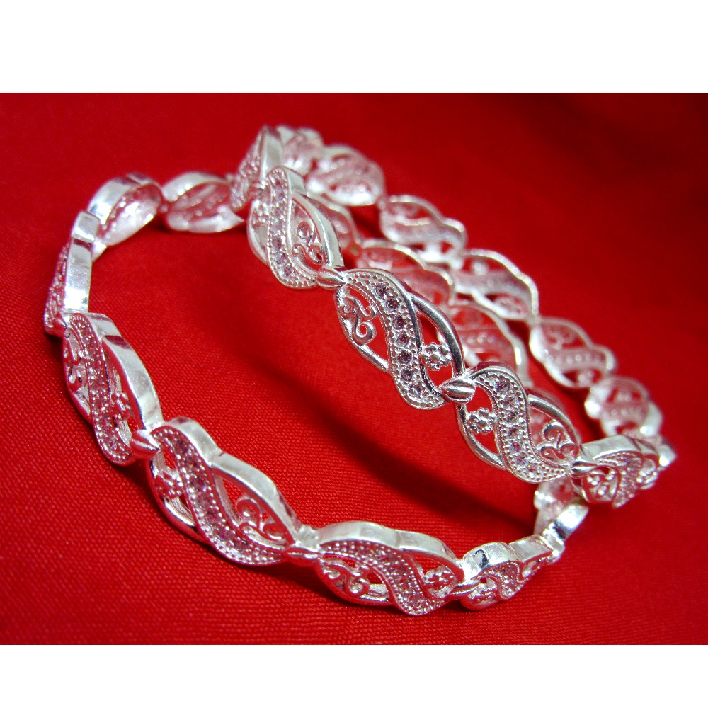 Daily wear clearance silver bangles