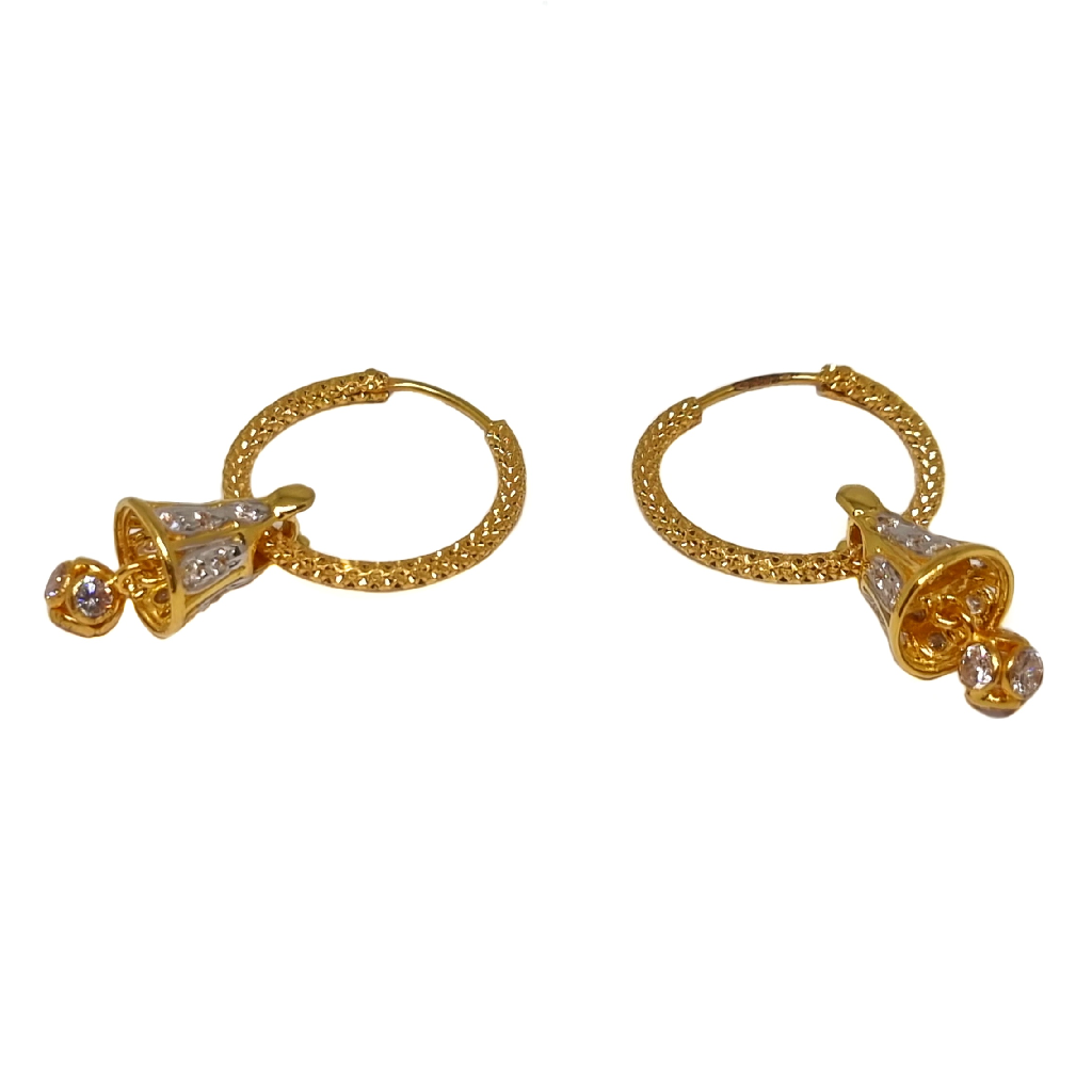 18K Gold Modern Earrings MGA - BLG0622