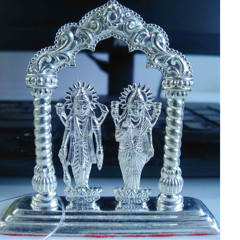 silver   shri  Laxmi Narayan For  home temple  pooja
