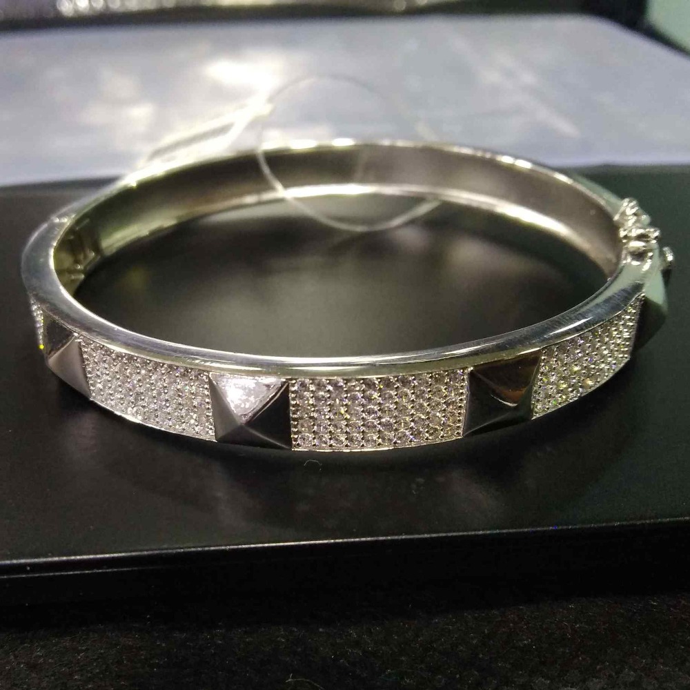 925 sterling silver daily wear / casual kada for gents