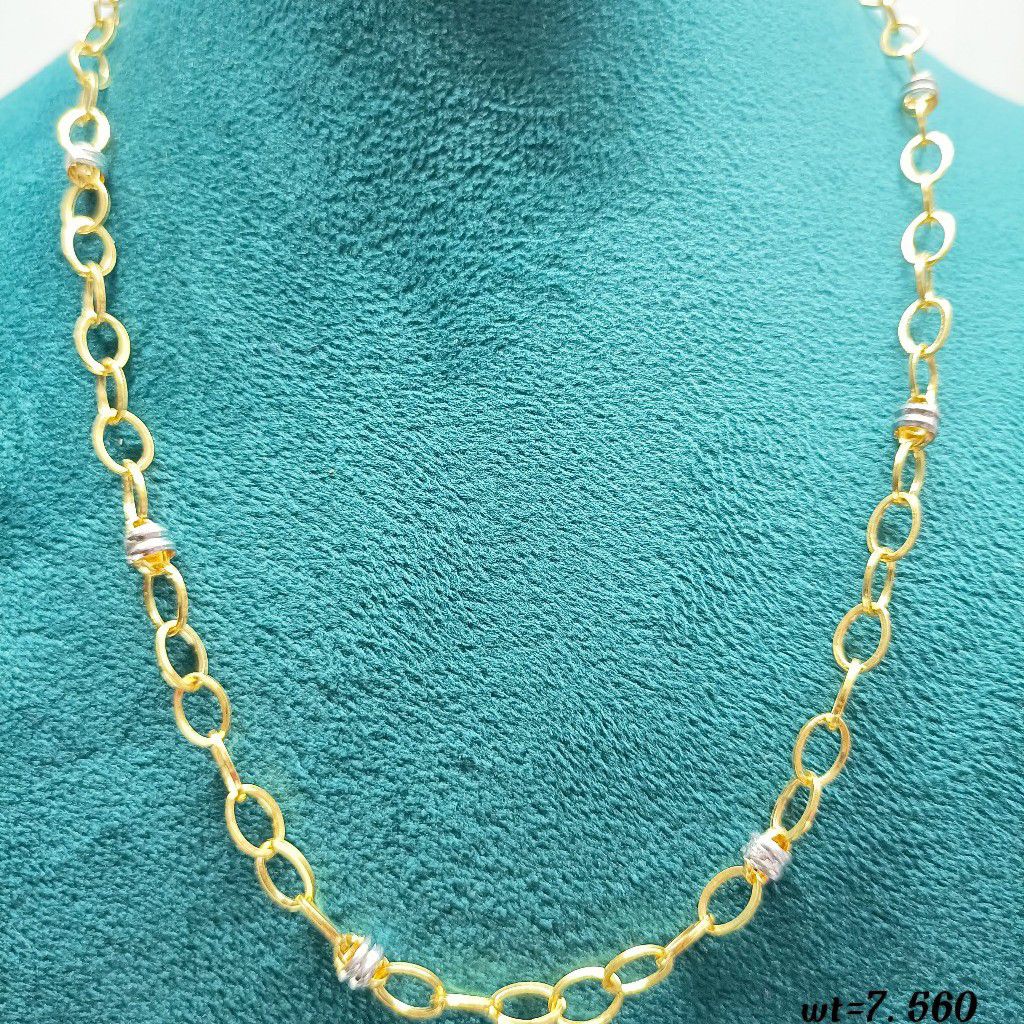 22crt Gold Hollow Chain