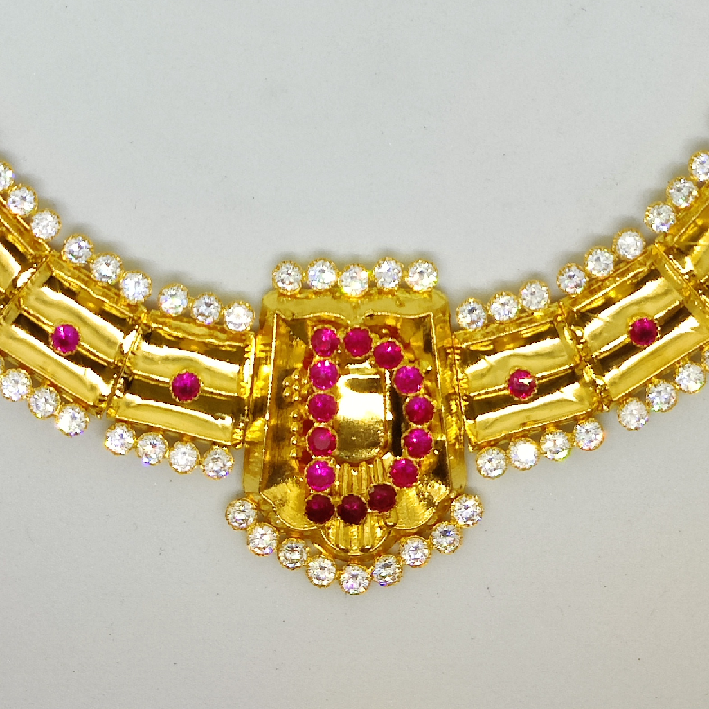 916 Gold Fancy Ladies Necklace