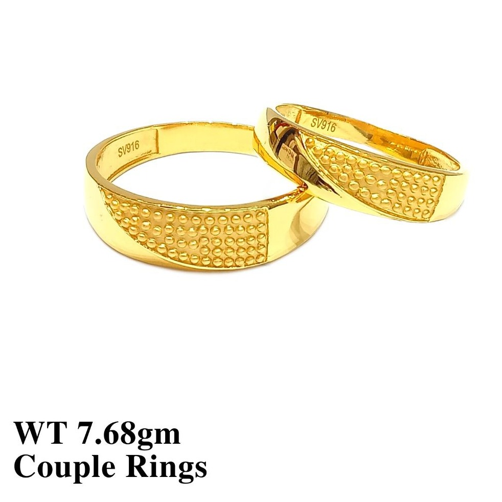22k Gold Couple Ring