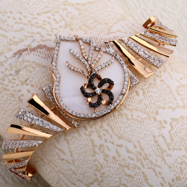 18 carat rose gold exclusive kada bracelet RH-LB602