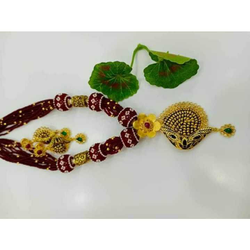 Gold Necklace Set by Vipul R Soni