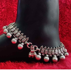 Silver  payal by 