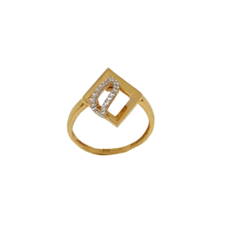 Diamond Cut 22K Gold Women Ring MGA - LRG1409