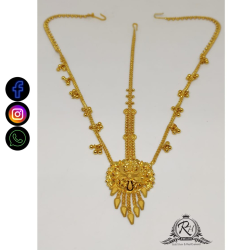 22 carat gold traditional ladies tikka RH-LT506