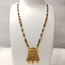 22 carat gold mangalsutra RH-MN838