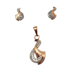 New designer collection 18k pendant set mga - ptg0214