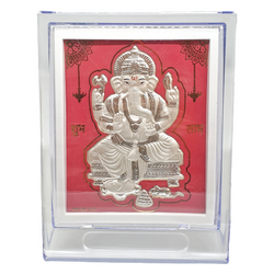 Ganeshji 999 Silver Frame MGA - GFS0097