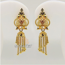 Plain Gold Earrings by 