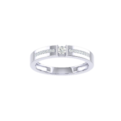 Pure Platinum real diamond ring mga - rdr0013