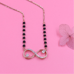 infinity Diamond Mangalsutra