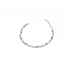 Diamond Bracelet In 925 Sterling Silver MGA - BRS2401