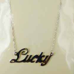 92.5 sterling silver chain with pendant ml-51