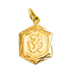 GOLD GOD PENDENT by 
