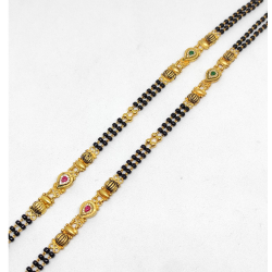 Long Mangalsutra by Rajasthan Jewellers Private Limited