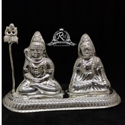 999 silver shiv parvati in murti RH-MT305