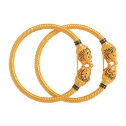 Gold Variya Kadli by Ruchit Jewellers