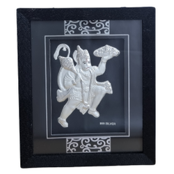 Shree Hanumanji Frame In 999 Silver MGA - GFS0077