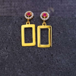 New Unique Design Gold Earrings