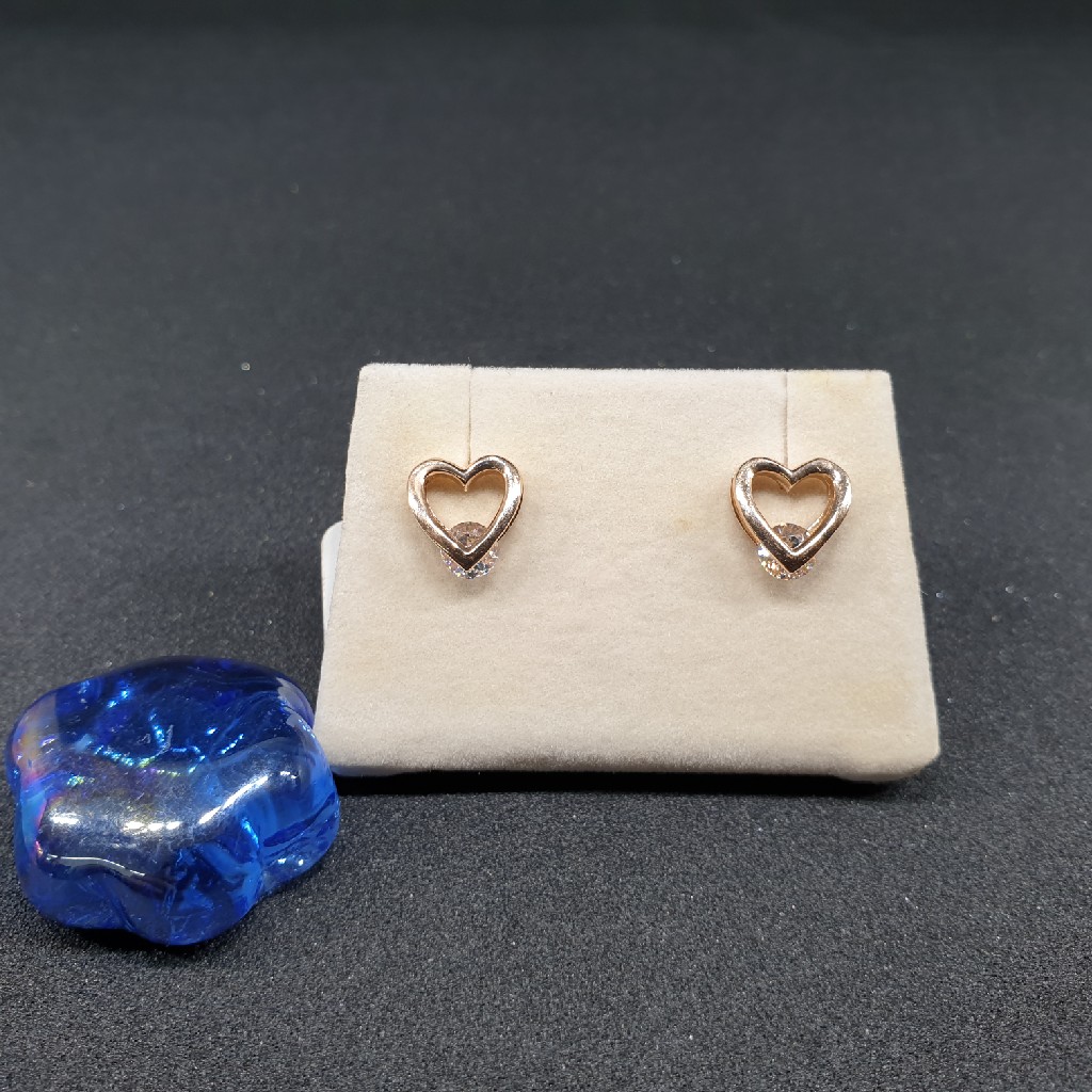 18k Rose Gold Earring