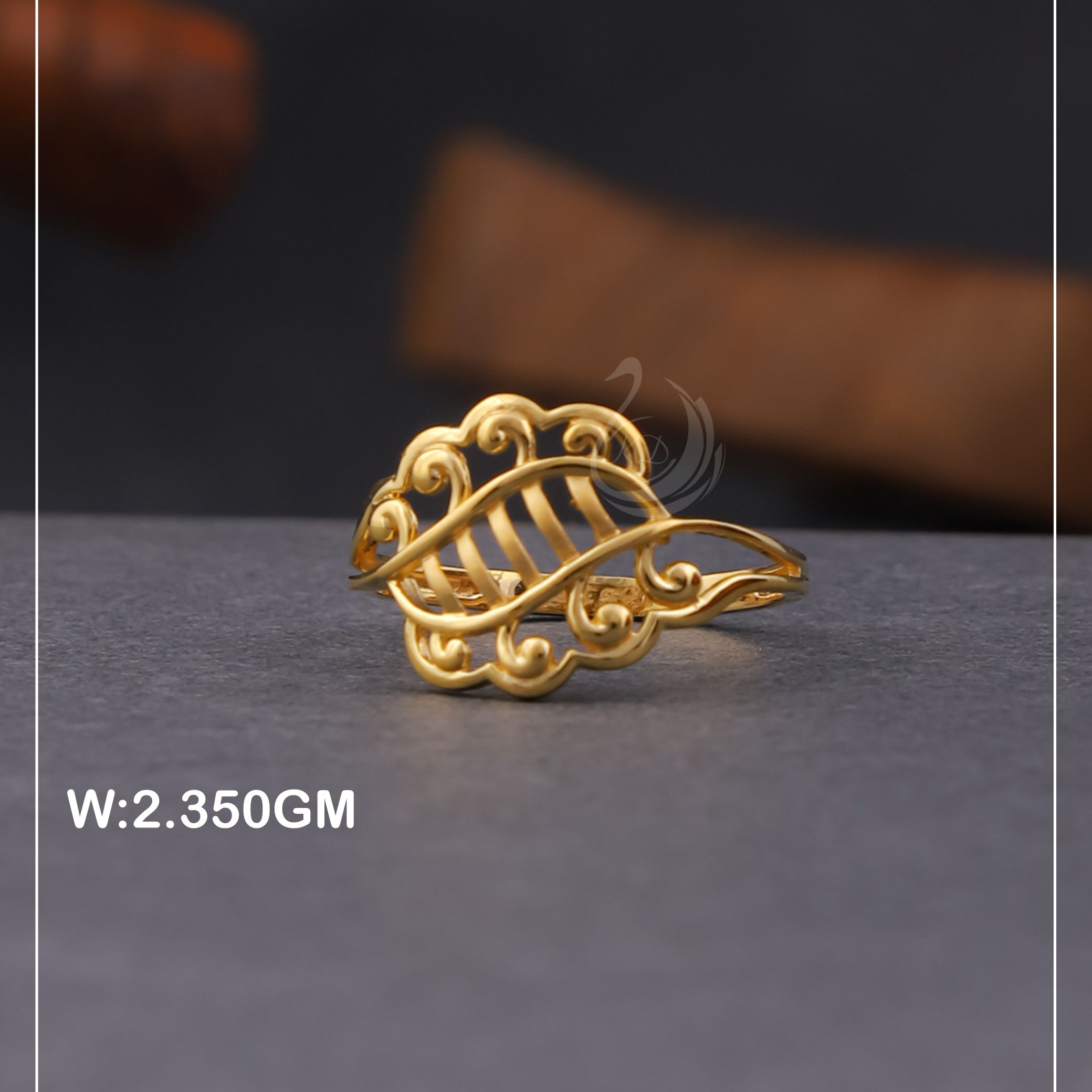 916 Gold Trending Designer Ring PLR01