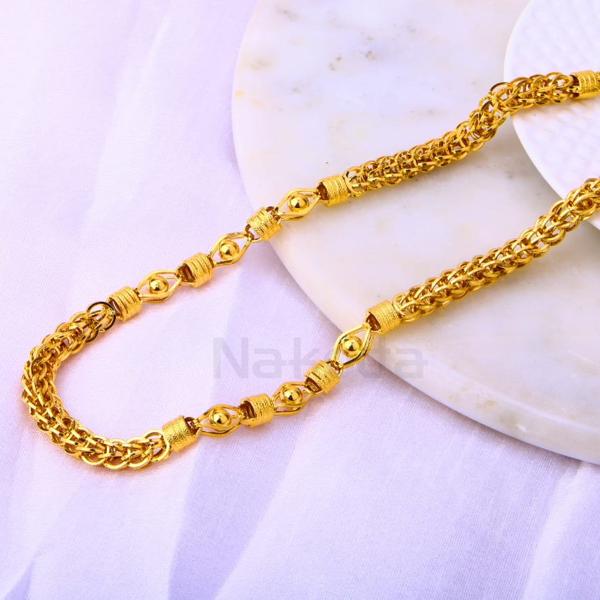 916 Gold CZ Gorgeous Mens Choco chain MCH758